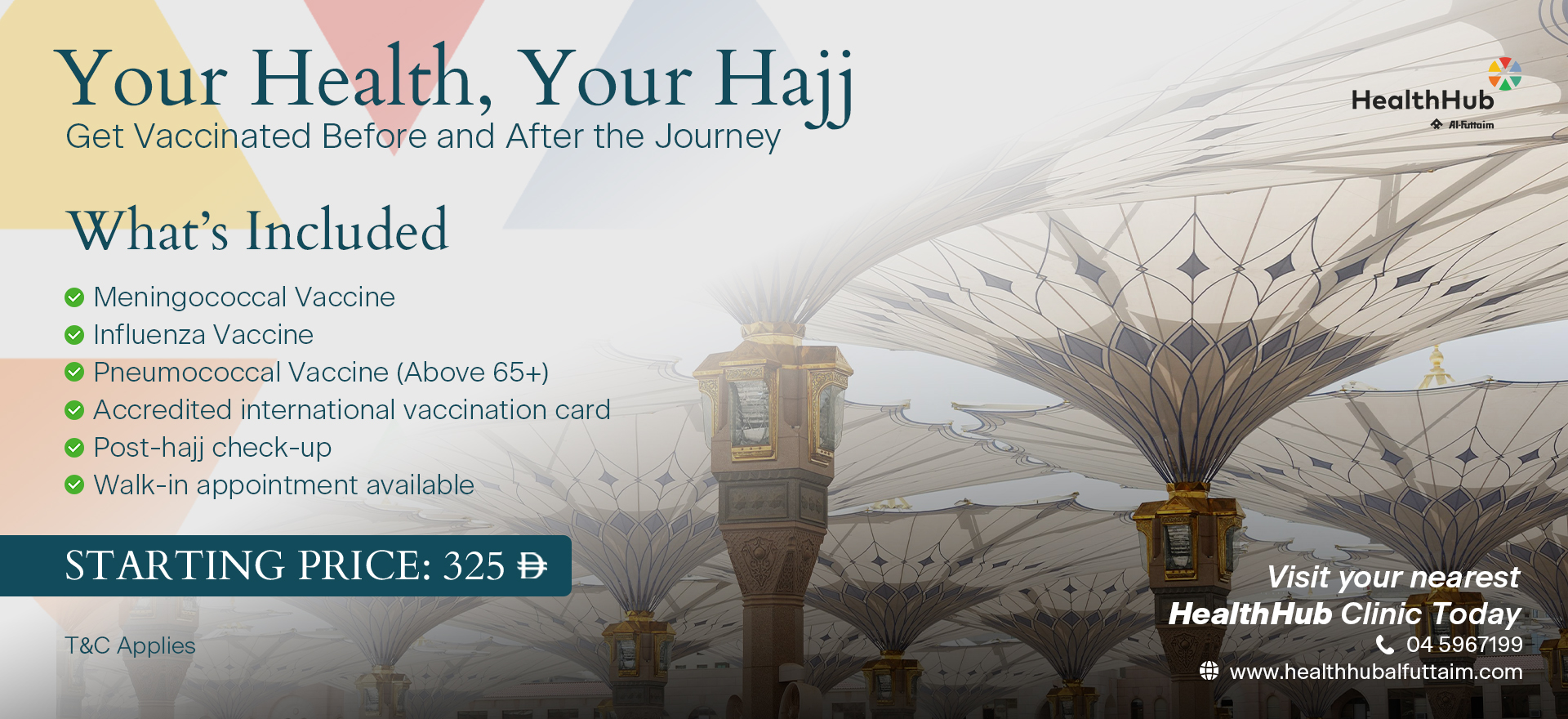 HAJJ PACKAGE OFFER