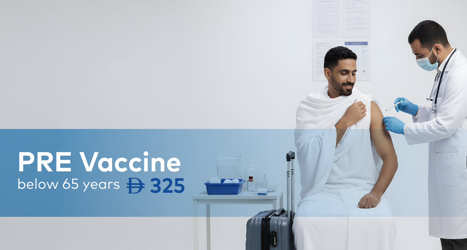 pre vaccine below 65 years Hajj & Umrah Vaccine