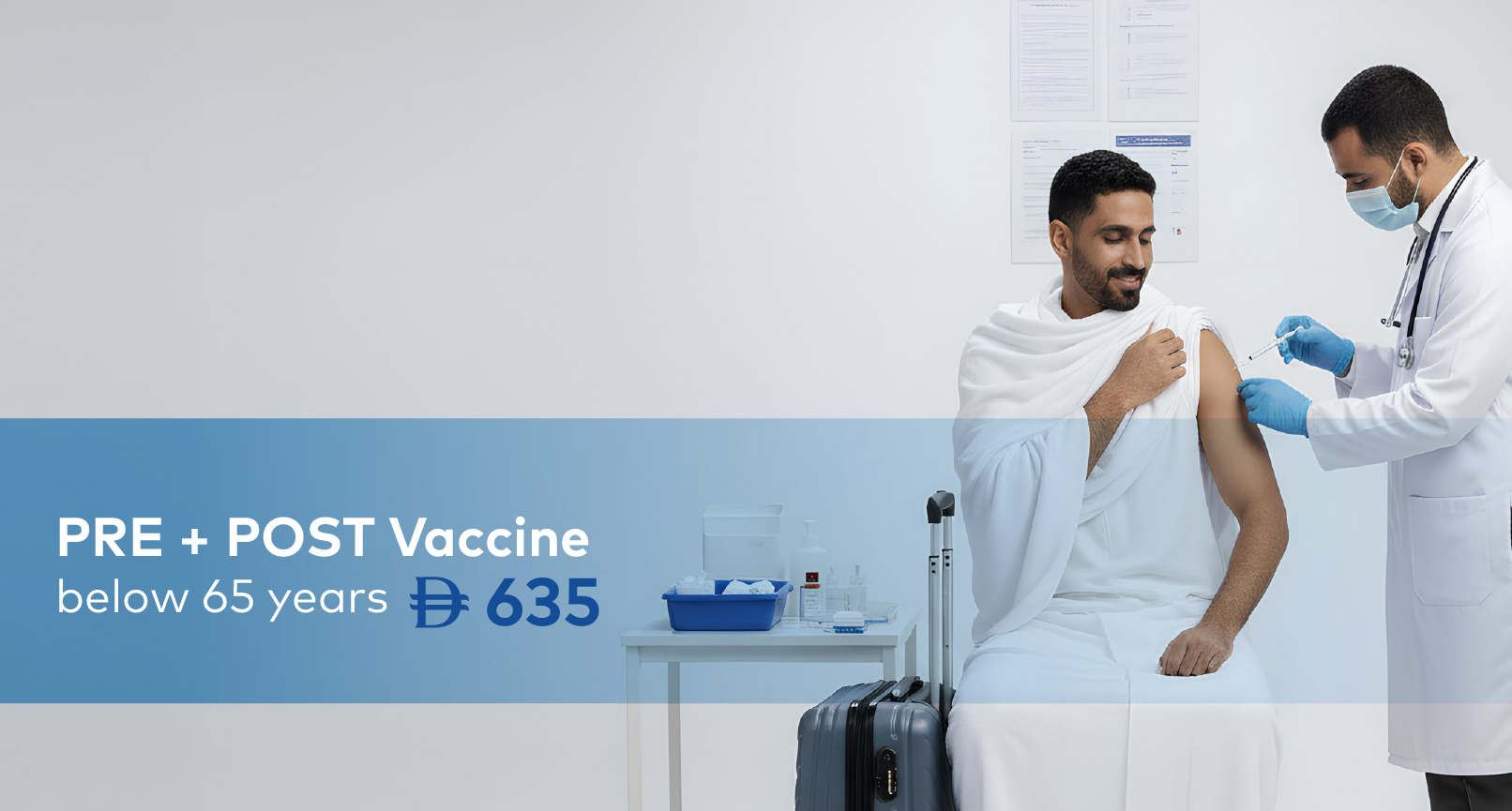 Pre post vaccine below 65 year