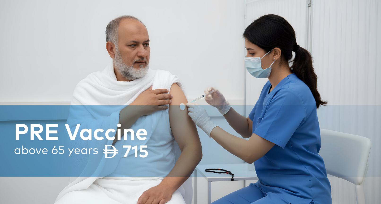 pre vaccine above 65 years
