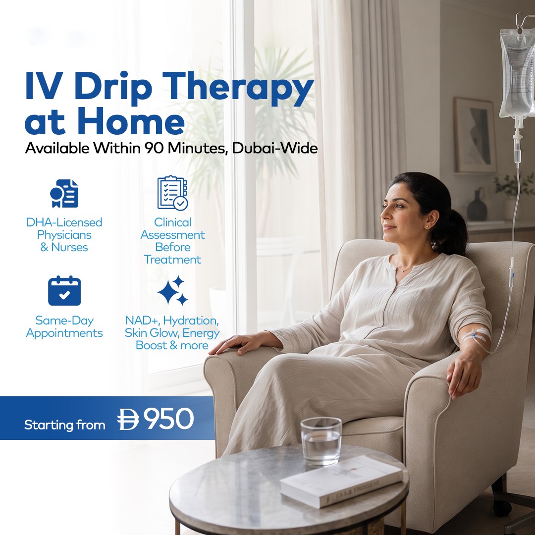 IV Drip at Home Dubai
